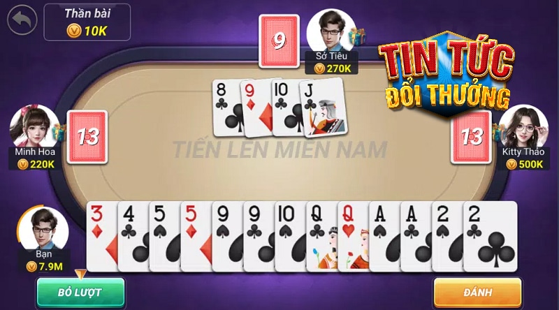 Hướng dẫn game bài đổi thưởng Bet20 - Kinh nghiệm chơi game Chơi tiến liên nhận ngay nhiều phần quà