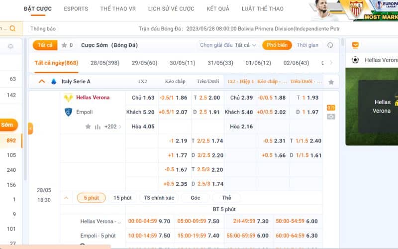 Bsport - Sảnh Cá Cược Thể Thao Độc Quyền Tại Sumvip Cách cá độ thể thao tại Bsport