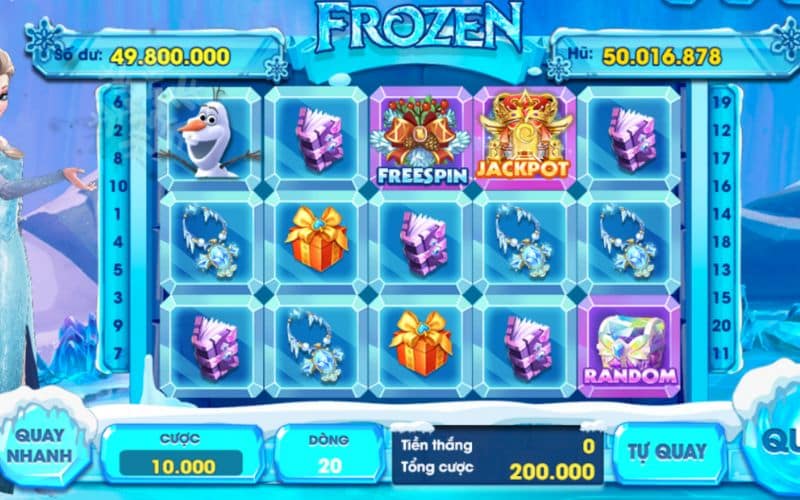 Frozen - Giới Thiệu Tựa Game Quay Hũ Nổi Bật Nhất Tại Sumvip Một số mẹo chơi game Frozen hiệu quả